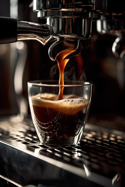 espressomachine achtergrond