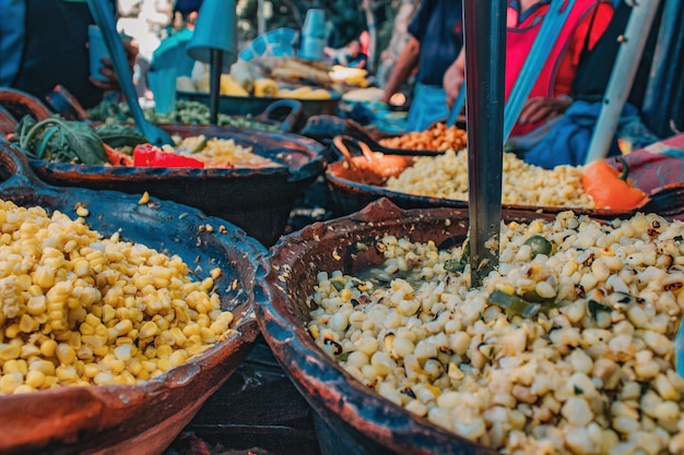 Esquites mexican food