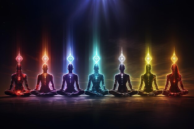 Photo the essence of the chakra