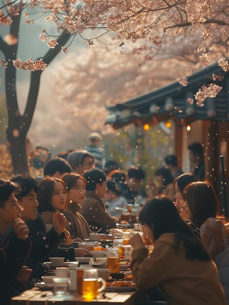 지역 사회 이웃 활동 의 본질 휴일 축제 와 매력적 인 사진