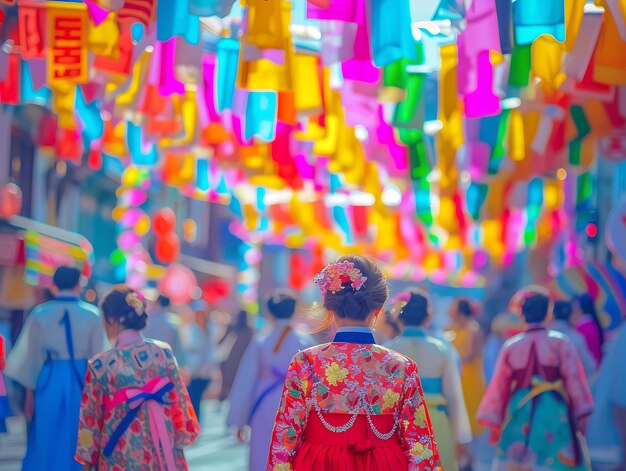 コミュニティの近所活動の本質 祝日祝いと魅力的な写真