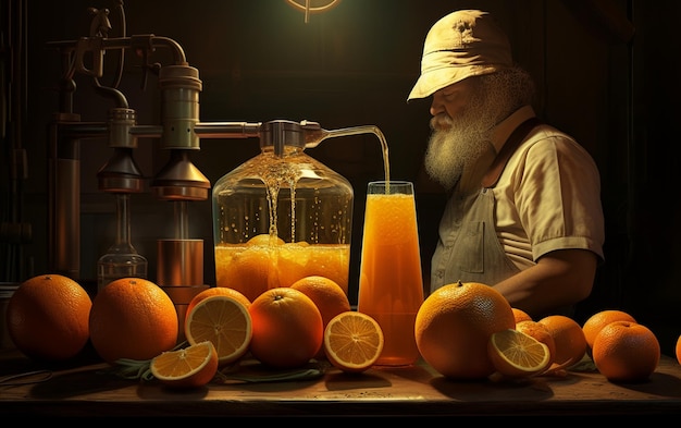 The Essence of Oranges in Every Sip