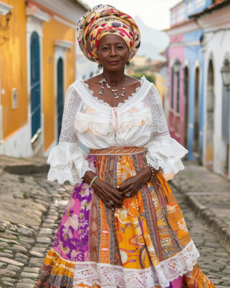 Essence of Salvadors Pelourinho with Elegant Baiana