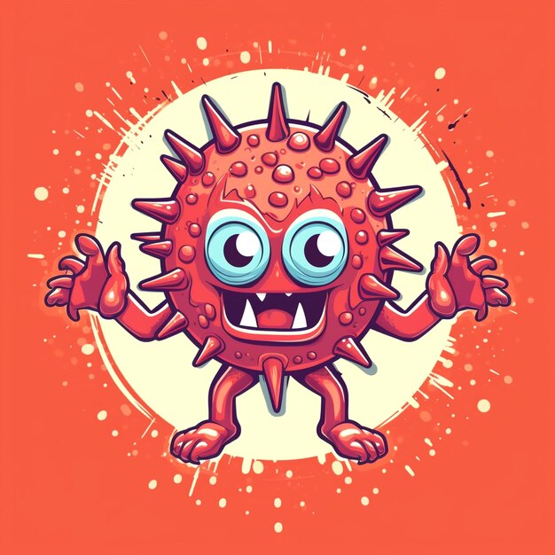 Photo essence of a virus