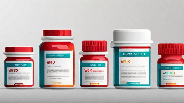 Photo essential amino acids for optimal health