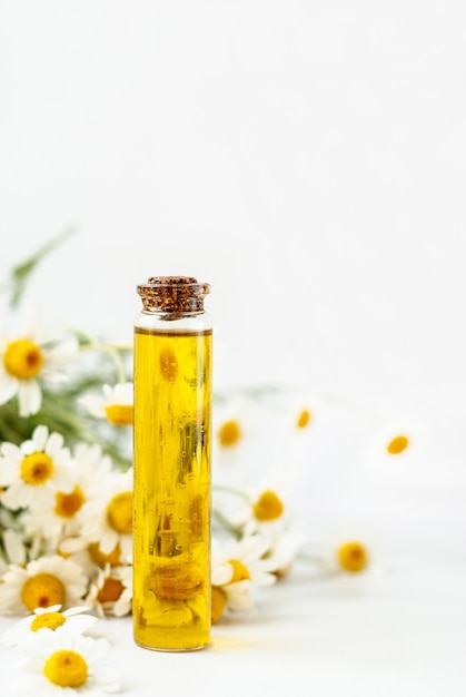 Essential aroma oil with camomile 