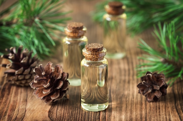 Essential oil of pine and spruce