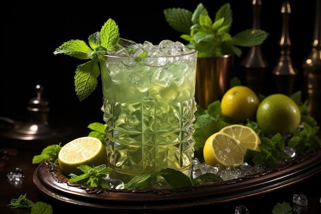 Esthetisch drankje met mojito