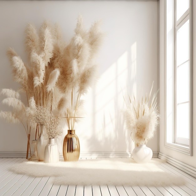 Esthetisch pampas gras