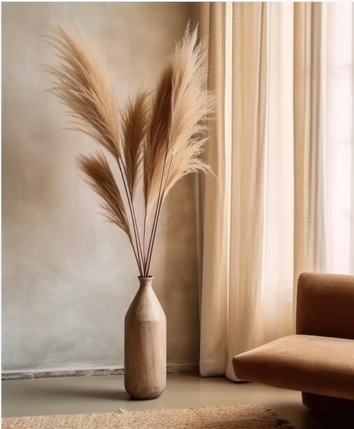 Esthetisch pampas gras