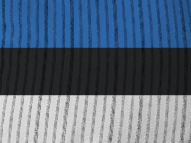 Photo estonian flag