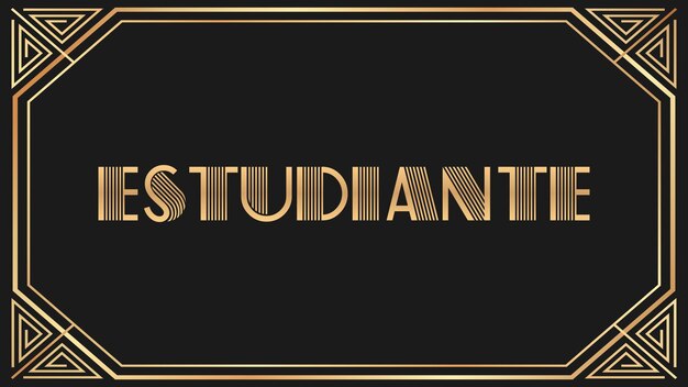 Photo estudiante jazz gold text