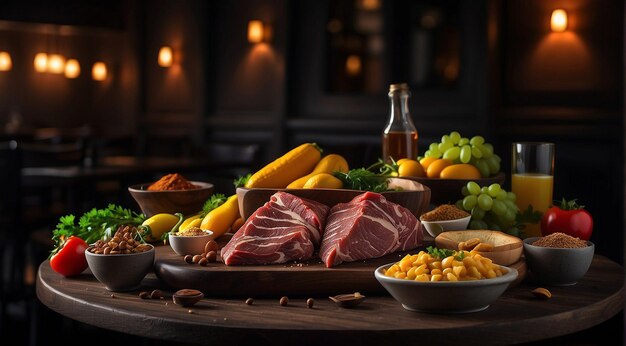 eten op een bord eten op tafel heerlijk eten op tafel lekker eten op tafel