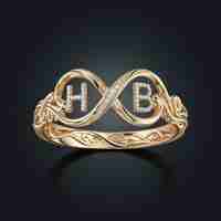 Photo eternal bond a symbolic ideograminspired ring for harshini balaji