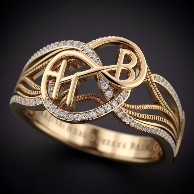 Photo eternal bond a symbolic ideograminspired ring for harshini balaji