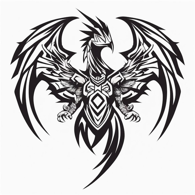 Eternal Firebird Tribal Phoenix Majesty