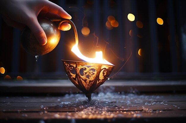 Eternal Flame Valentine Heart photo