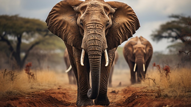 Eternal Majesty Timeless Elephant Portraits Capturing Generations of Existence