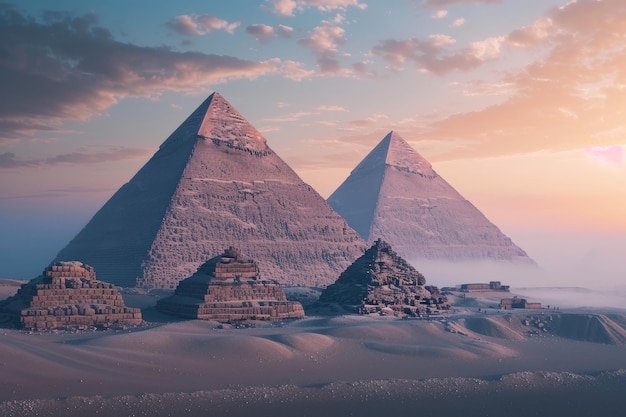 Eternal Splendor Egypts Enigmatic Pyramids