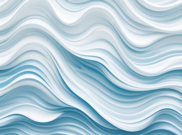 Eternal Tides Abstract Minimal Seamless Sea Wave Repeat Pattern