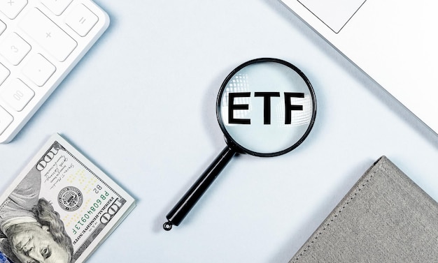 ETF投資投資分析コンセプト