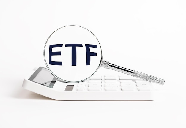 ETF investment investing in gold bonds concept