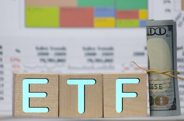 사진 etf 또는 거래소 거래되는 드 검은 블록에 있는 텍스트