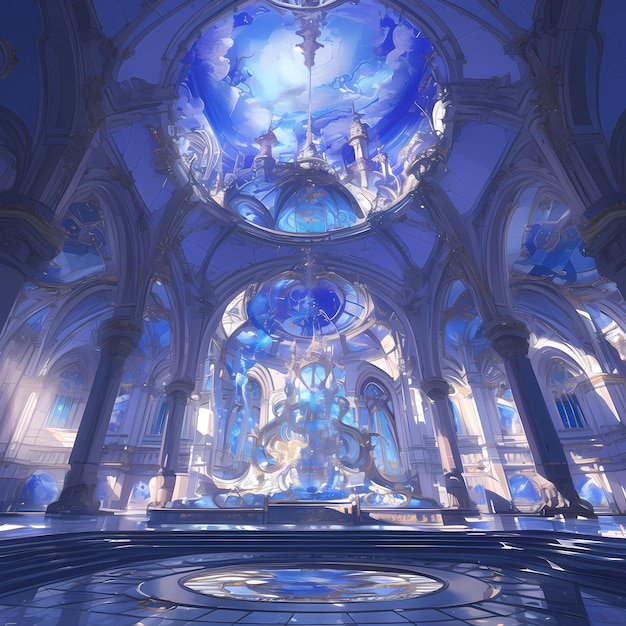 Ethereal Cathedral Interior