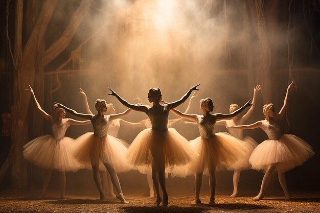 Foto ethereal ensemble spiders nachtballet