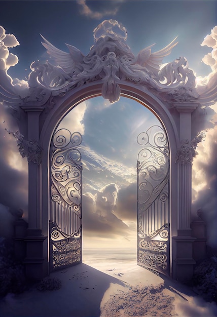 ethereal gates of heaven