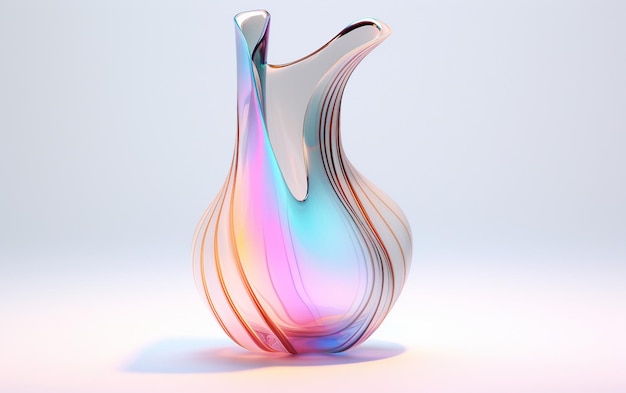 Ethereal holographic sculpture
