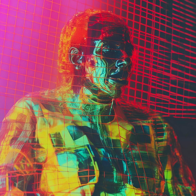 エーテル・メランコリー 魂を生み出す人工知能の超現実的な肖像画