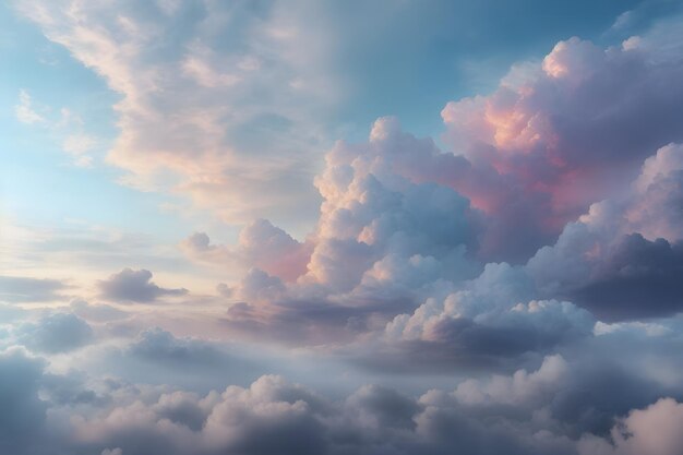 優美な曇り雲のテクスチャ背景 雲のテクスチャ背景 AI が生成