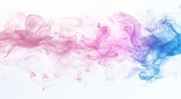 Photo ethereal swirls of pink and blue smoke create a dynamic and abstract motion background that is mesmerizing and dreamlike