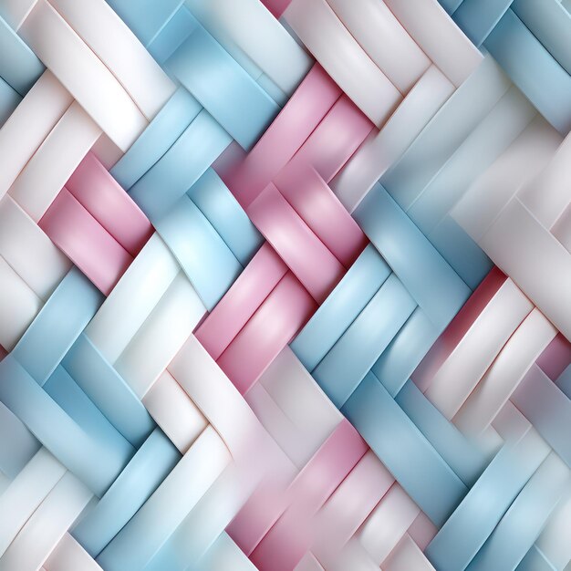 Ethereal Tiles Geometric Pastel Pattern in Tile Design