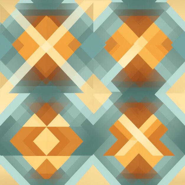 Ethereal tiles geometric pastel pattern in tile design