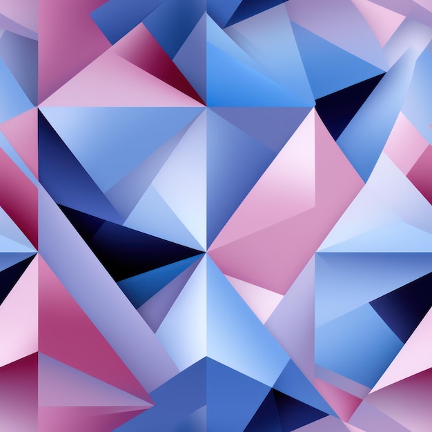 Ethereal Tiles Geometrisch Pastelpatroon in tegelontwerp