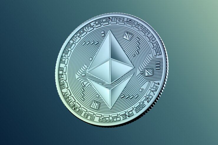 Photo ethereum coin