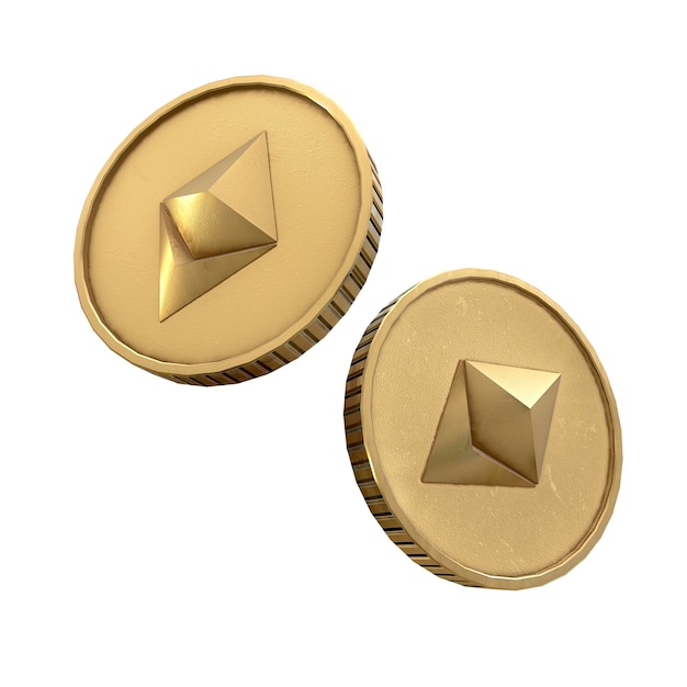 Ethereum cryptocurrency icoon brengt financiële onafhankelijkheid en welvaart