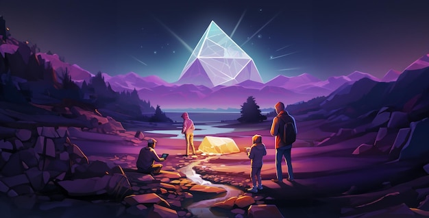 Ethereum illustration hd wallpaper