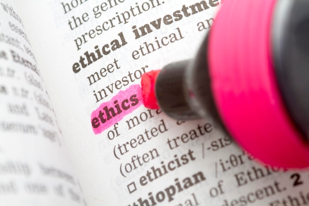 Ethics Dictionary Definition