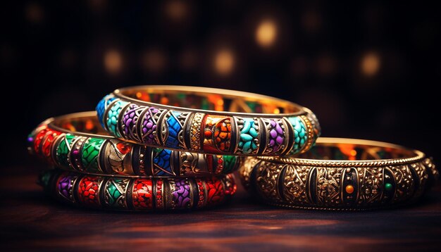 ethnic bracelet macro photoshoot