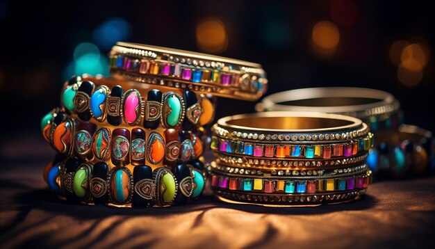 ethnic bracelet macro photoshoot