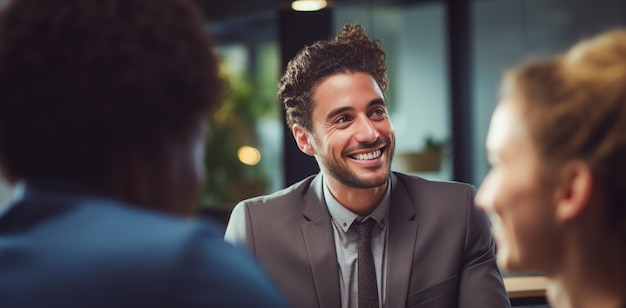 Ethnic Diverse People from different cultures engaging in an inclusive and fair job interview