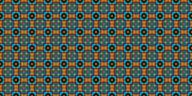 Ethnic pattern Abstract kaleidoscope fabric design texture or background