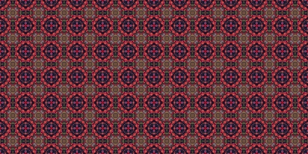 Ethnic pattern Abstract kaleidoscope fabric design texture or background