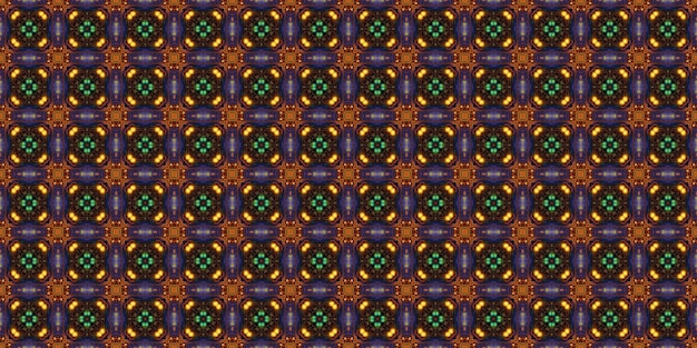 Ethnic pattern Abstract kaleidoscope fabric design texture or background