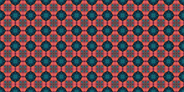 Ethnic pattern Abstract kaleidoscope fabric design texture or background