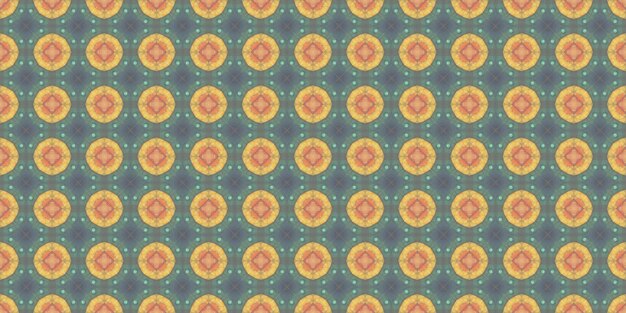 Photo ethnic pattern abstract kaleidoscope fabric design texture or background