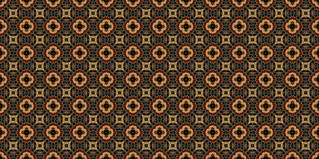 Ethnic pattern Abstract kaleidoscope fabric design texture or background